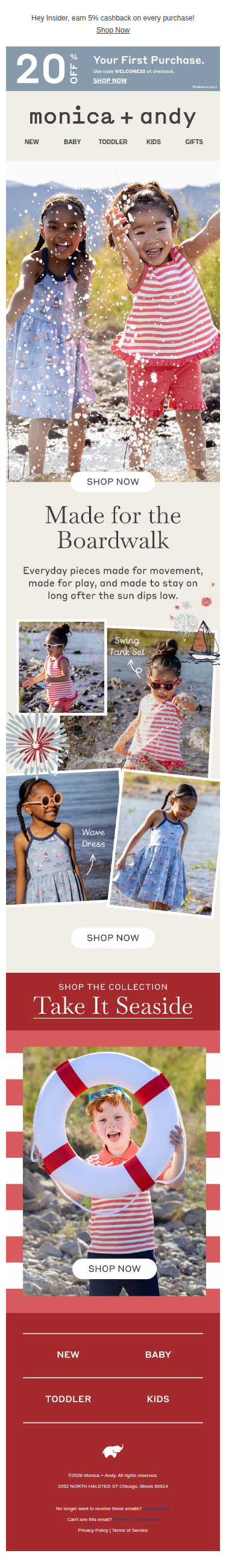 New Summer Arrivals 🎡