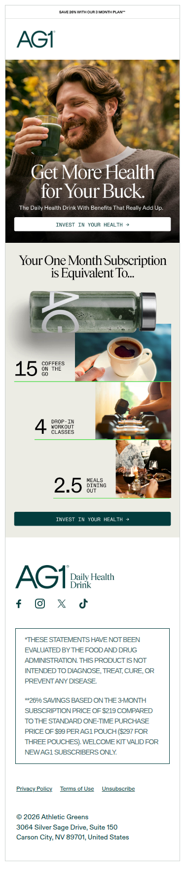 Less Than $3 a Day? The Math is Mathing.