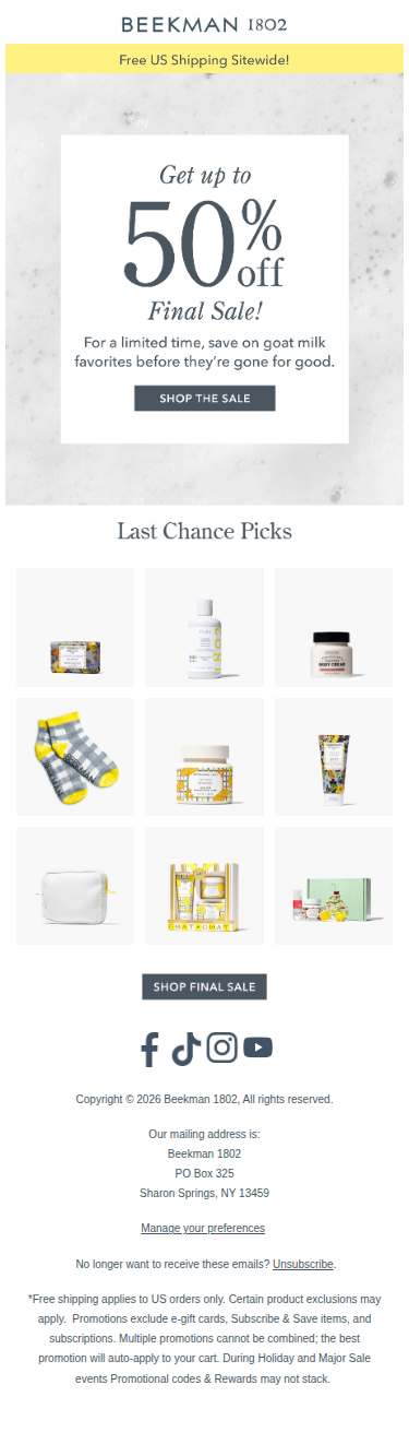 Spring Cleaning Sale Starts Now! 🛁