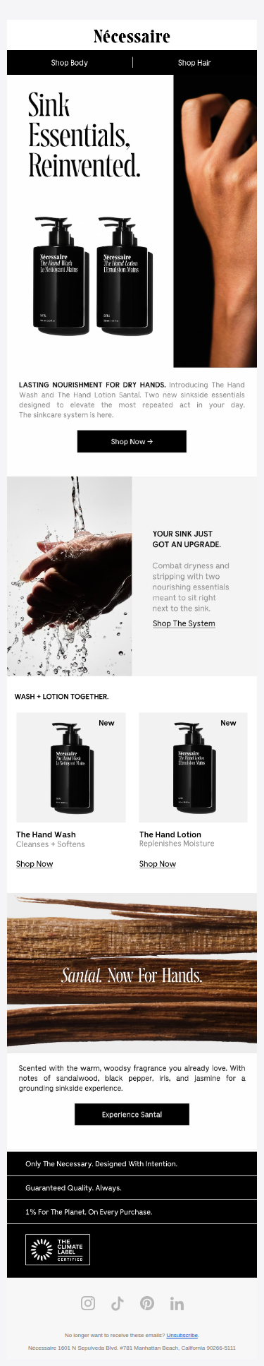 NEW! The Hand Wash + The Hand Lotion