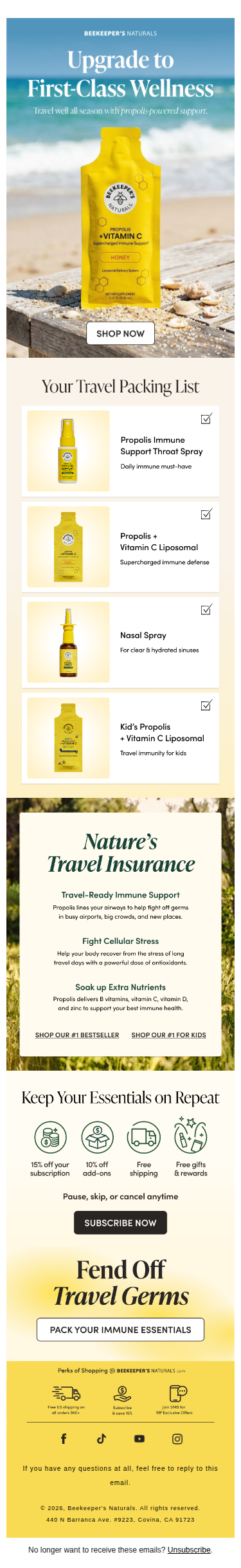 Nature’s Travel Insurance ✈️