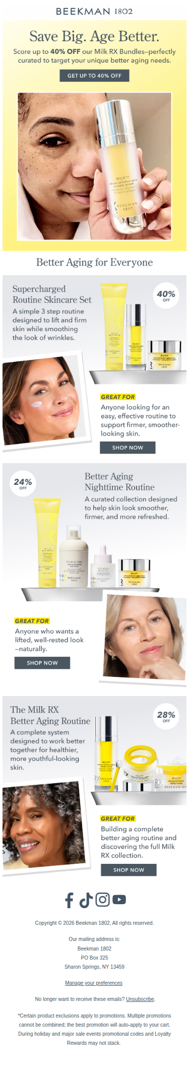 Your Best Skin Starts With Milk RX 💛