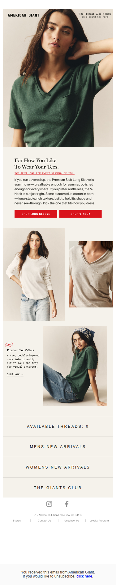 New Styles In Premium Slub