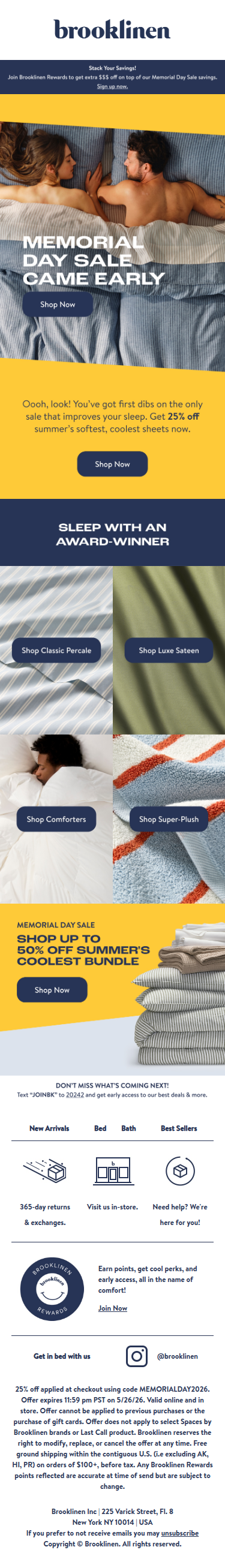 The Only Sale That Improves Your Sleep