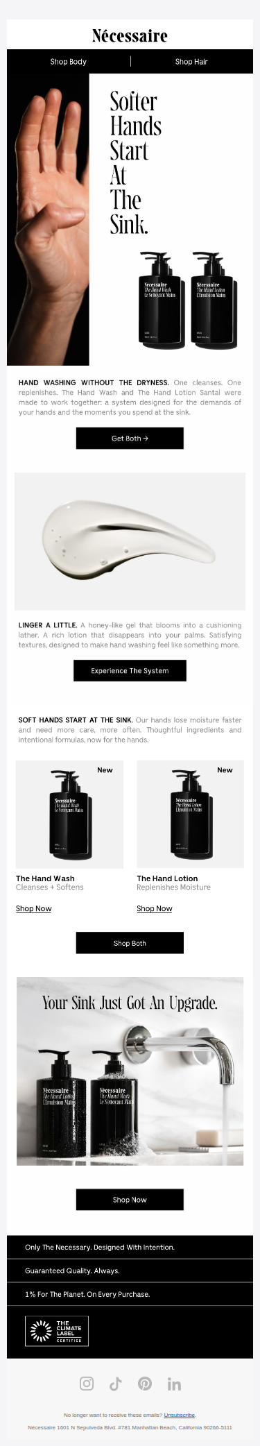 Soft Hands Start At The Sink