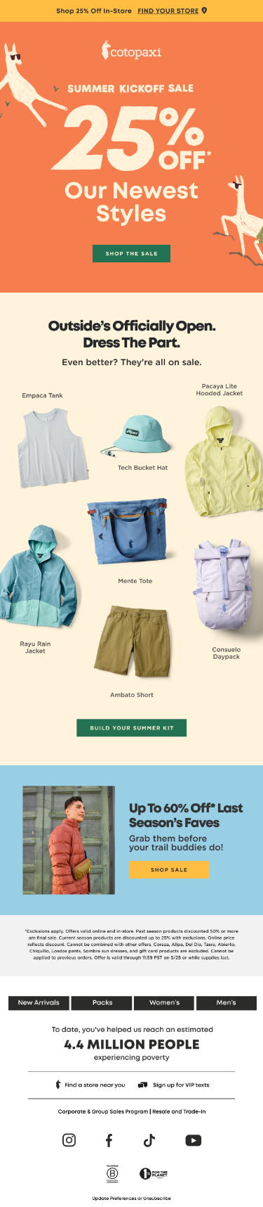 ☀️SALE: 25% off summer styles