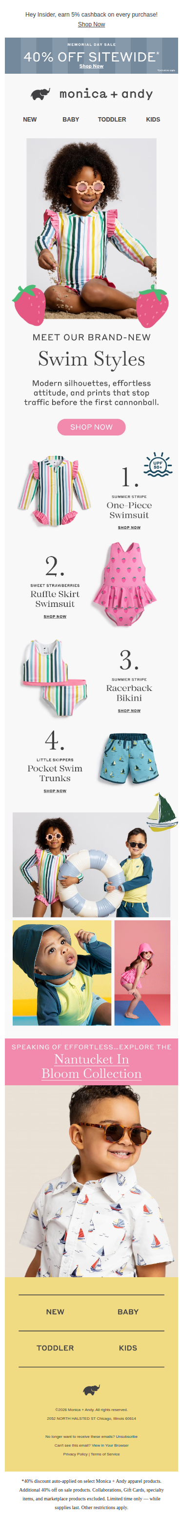 40% Off ☀️ Sun-Safe Swim
