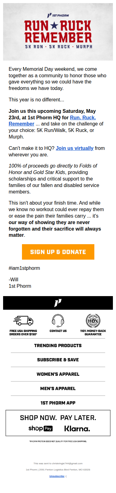 This Saturday, honor them with us...