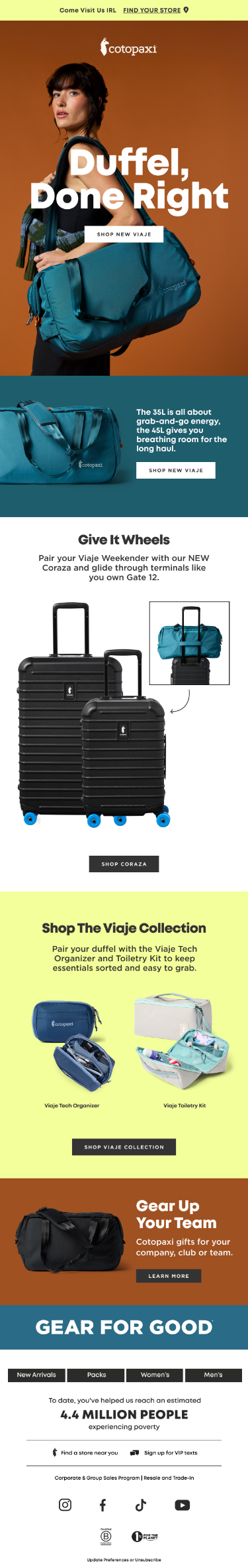 Can't find what you swear you packed?