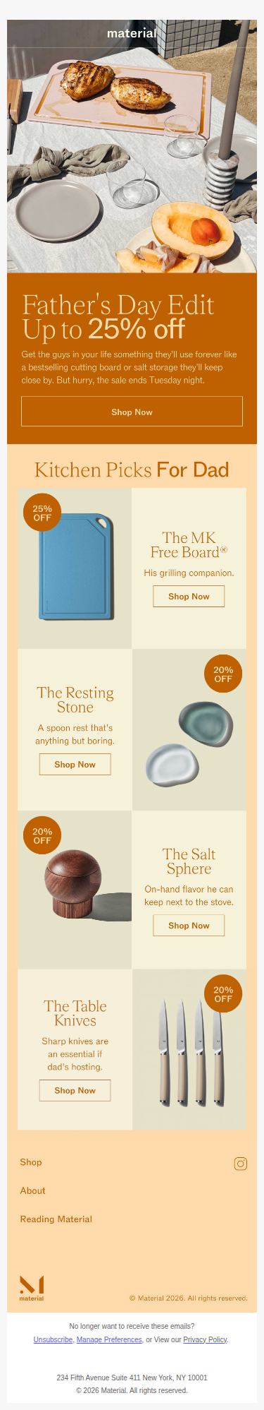 Save on Father's Day Picks Now