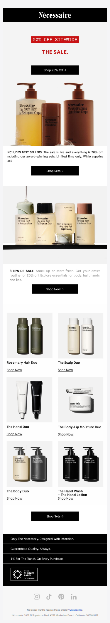 20% Off Sets