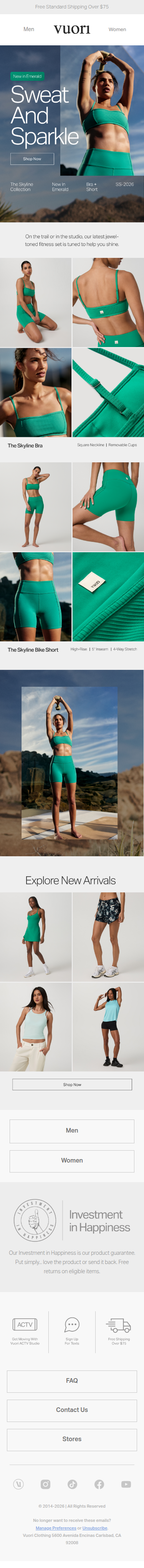 Now In Emerald: The Skyline Collection