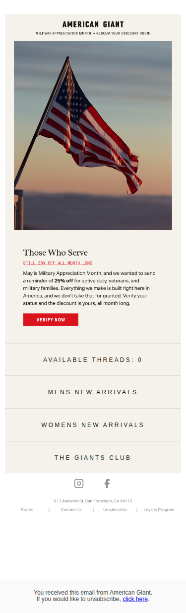 Ending Soon: Increased Military Discount