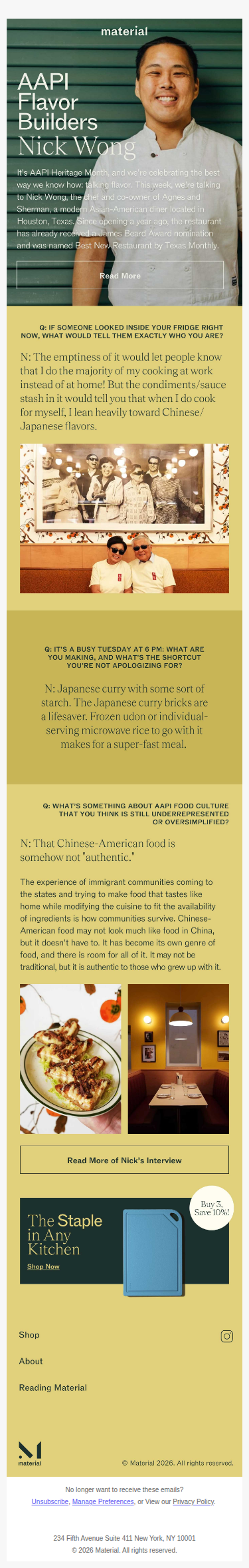 Meal Shortcuts Chef Nick Wong Won't Apologize For