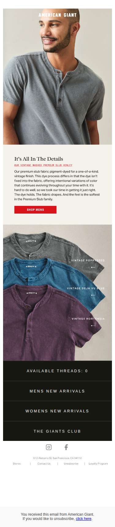 A New Henley In Premium Slub