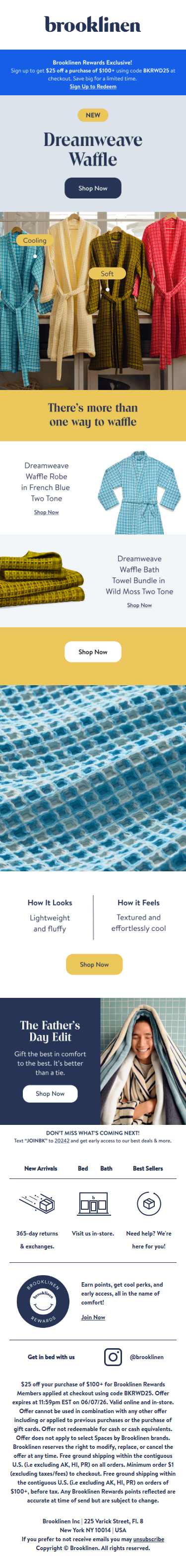 NOW SERVING: New Dreamweave Waffle