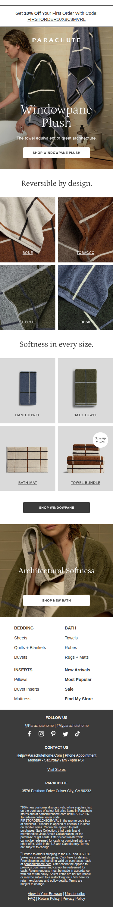 New: Architectural Softness
