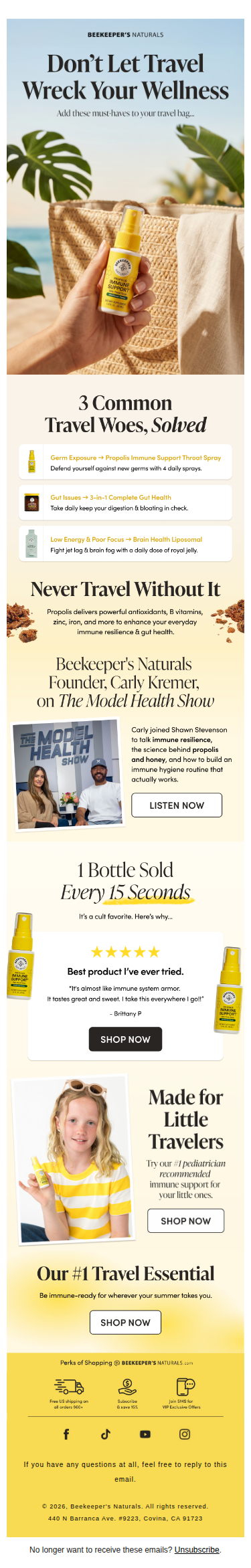 Travel Can Be Tough on Your Health…
