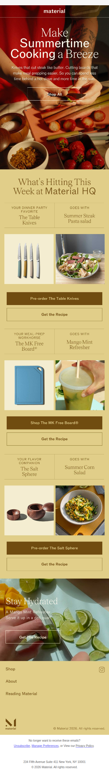 Our Summer Hit List