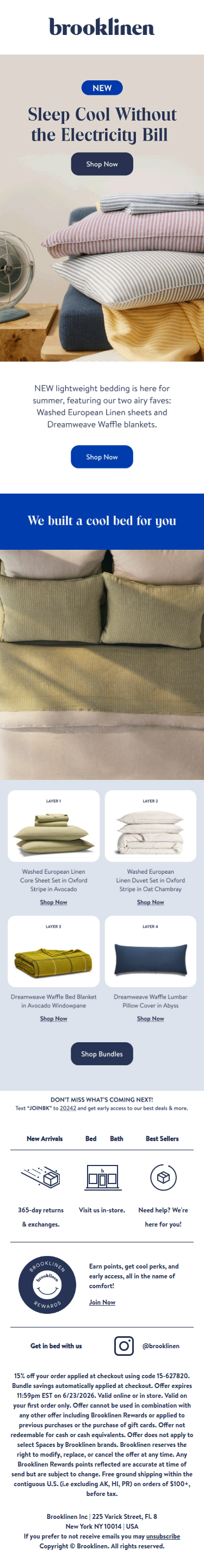 Sheets That Beat the Heat!