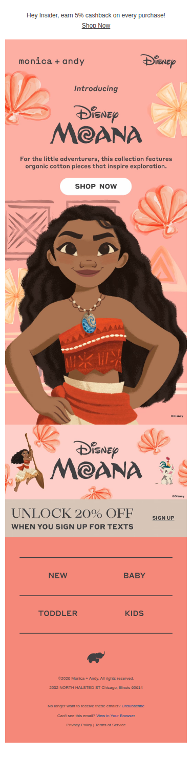 New! Disney Moana Collection 🌺🌊