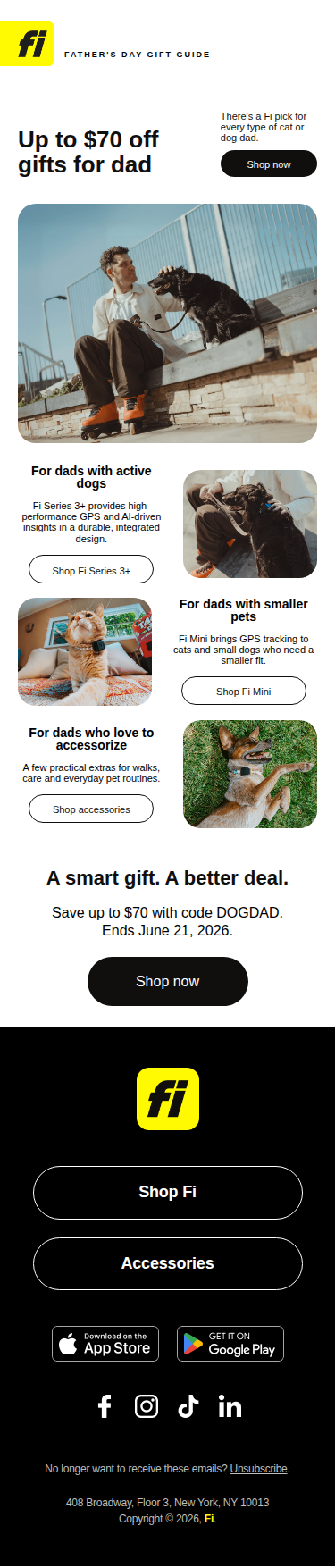 The dog & cat dad gift guide 🎁