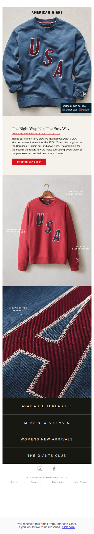 Limited: the USA Crew