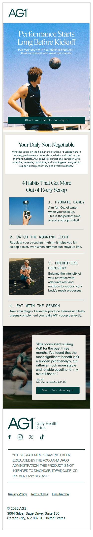 4 Habits For Consistent Wellness