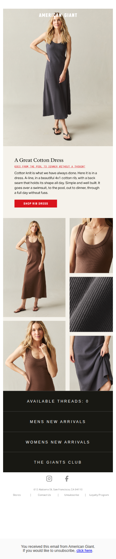 A great cotton dress
