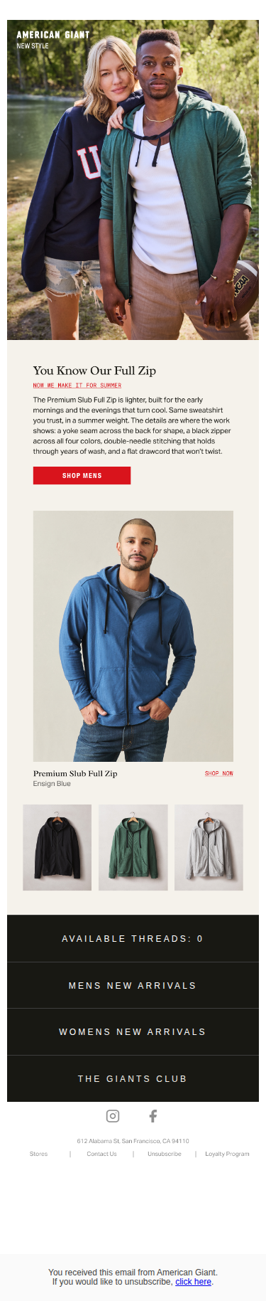 Introducing the Premium Slub Full Zip