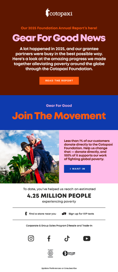 Good news inside…
