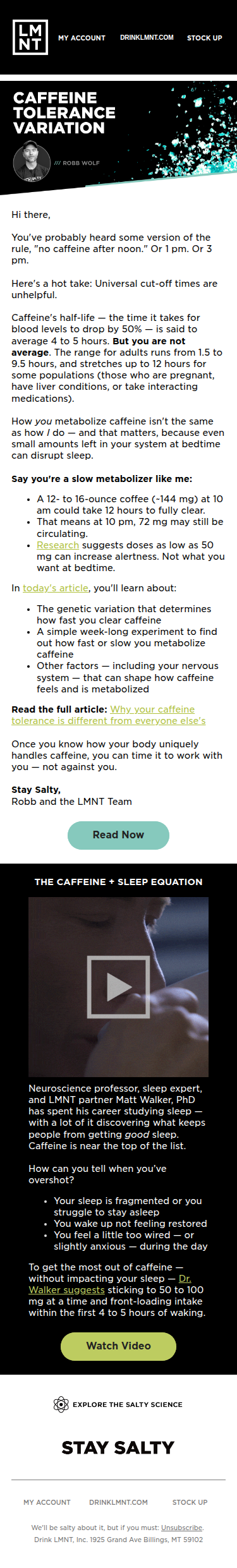 Why your caffeine tolerance is unique to you