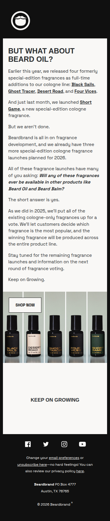 Are Any Of These Fragrances Coming Out In Other Products?