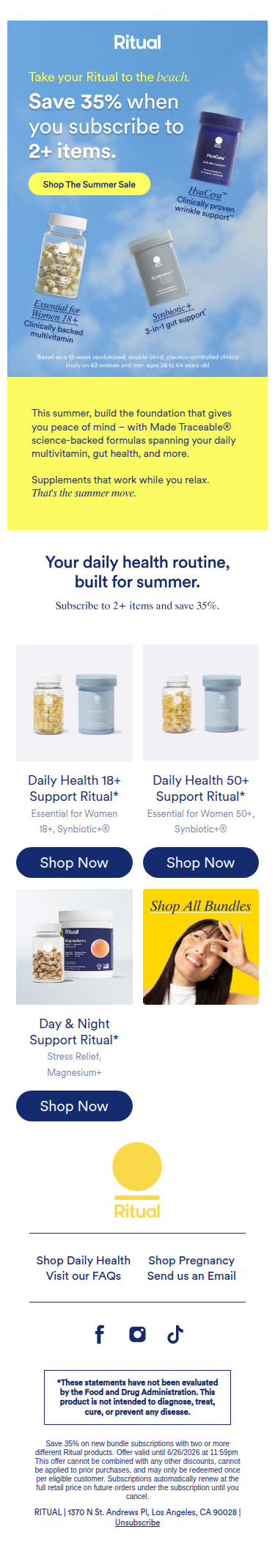 Summer Sale: Get 35% on 2+ items
