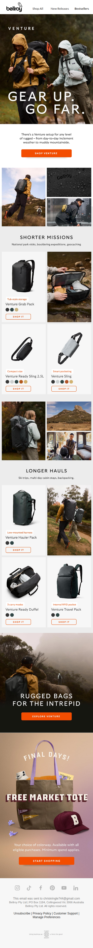 New: expedition-focused carry
