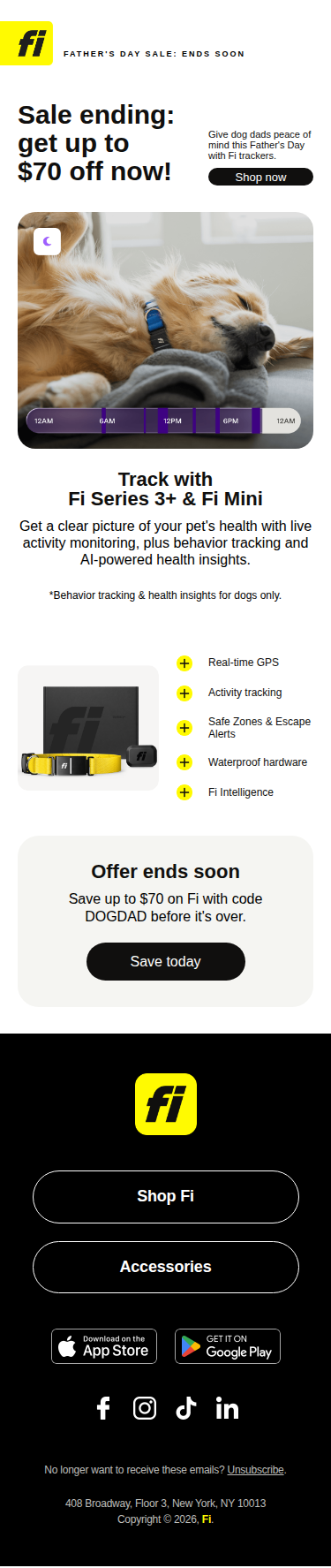 Get up to $70 off. But not for long.
