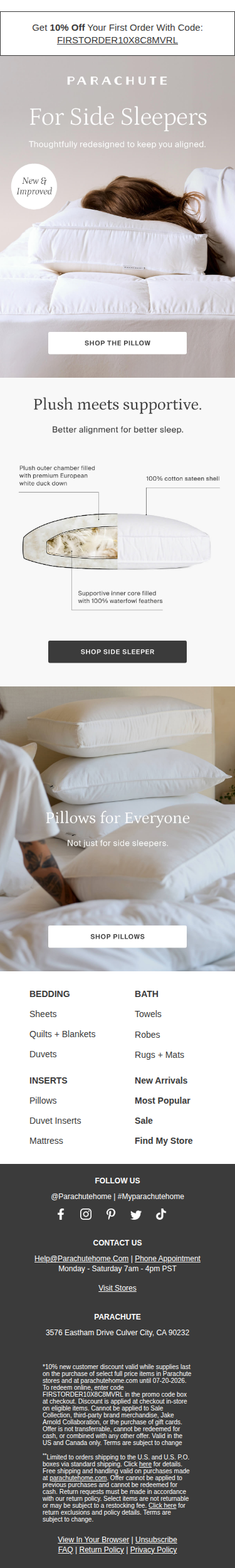 For The Side Sleeper