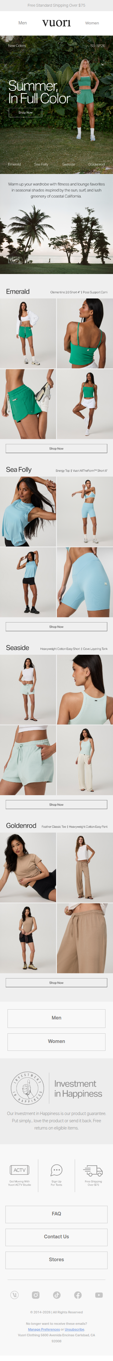 Your Summer Color Palette Just Dropped