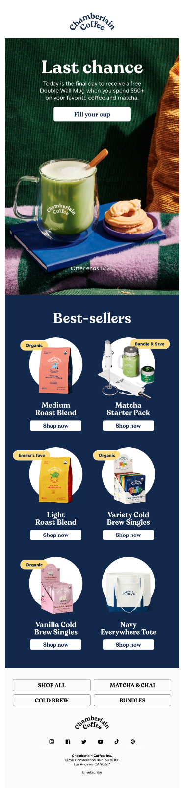 A final chance for our favorite mug