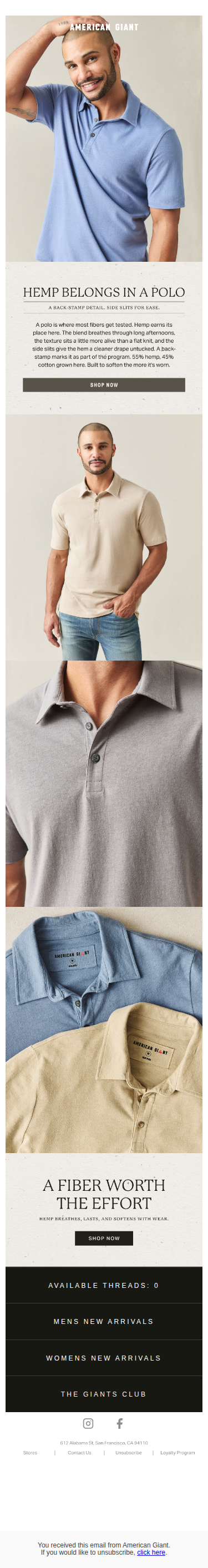 Introducing The Hemp Polo