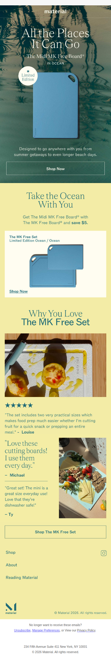 Just Landed: NEW Midi MK Free Board Color