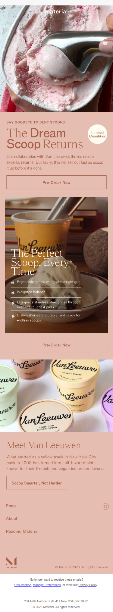 THE WAIT IS OVER. No More Sad Scoops.