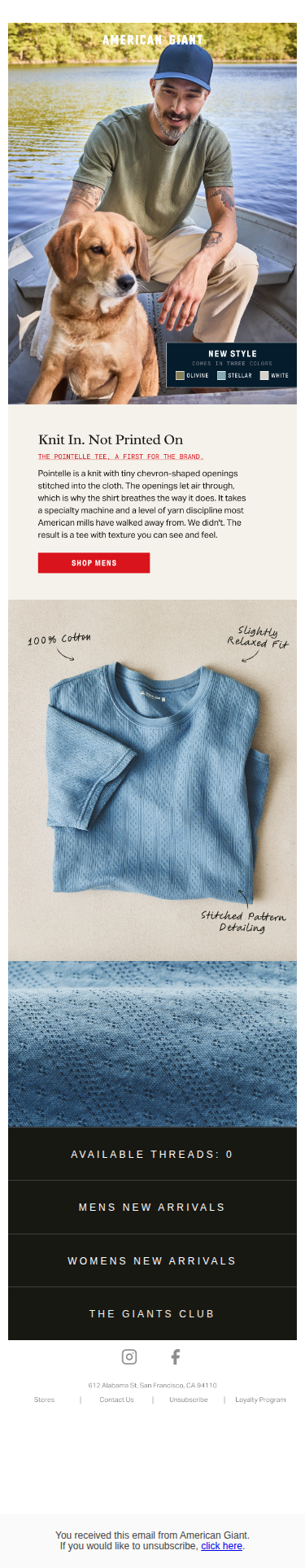 The pattern isn't printed. It's grown