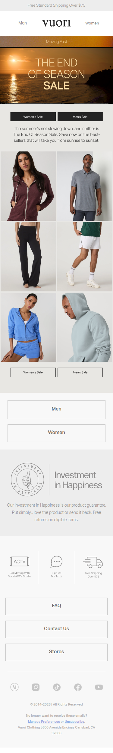 The End Of Season Sale Is Heating Up