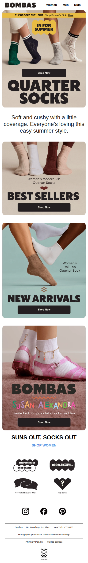 Quarter Socks: Summer’s Hottest Height