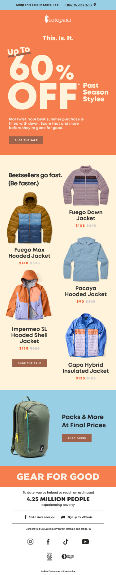 Up to 60% off ‼️