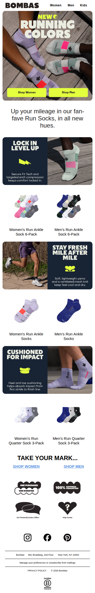 New Running Colors Just Dropped