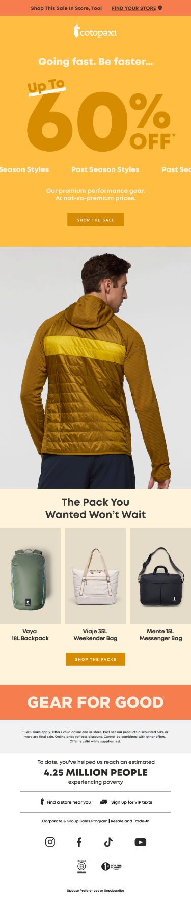 Favorites up to 60% off!