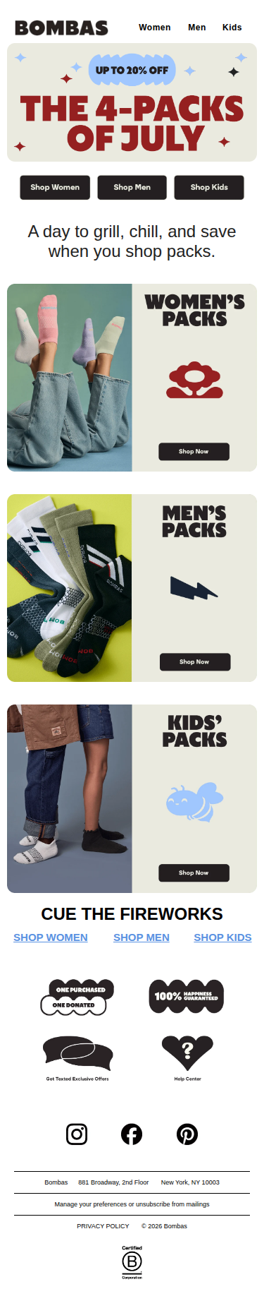 Up to 20% Off on 4-Packs 💥