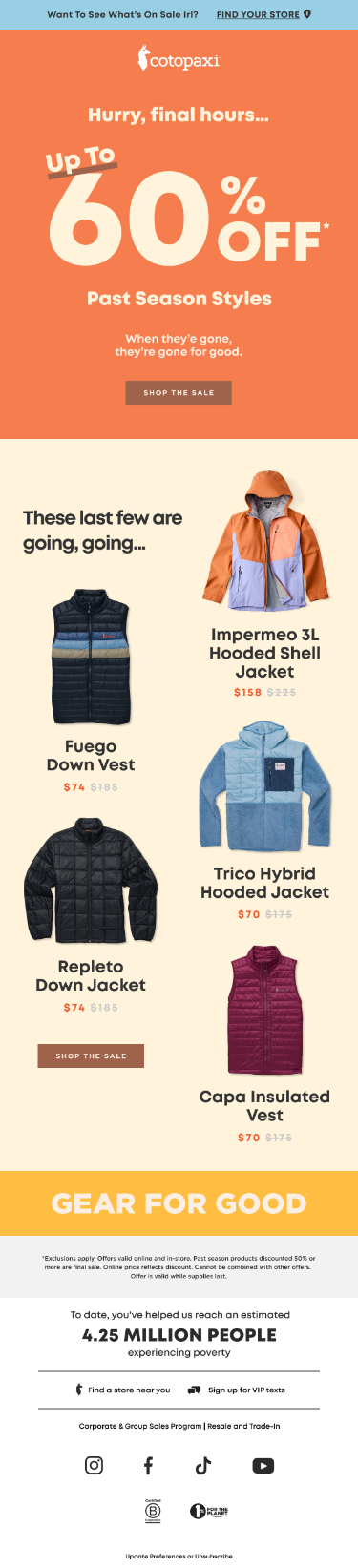 Last day for these prices ⌛